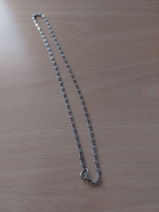Цепь серебряная новая