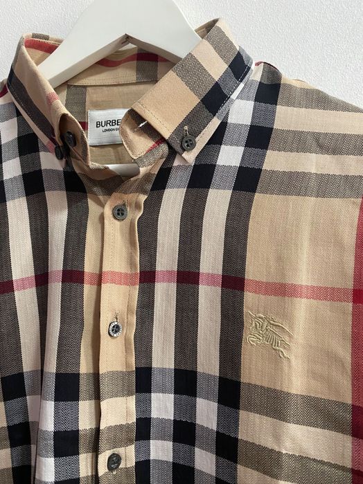 Camasa Burberry crem premium