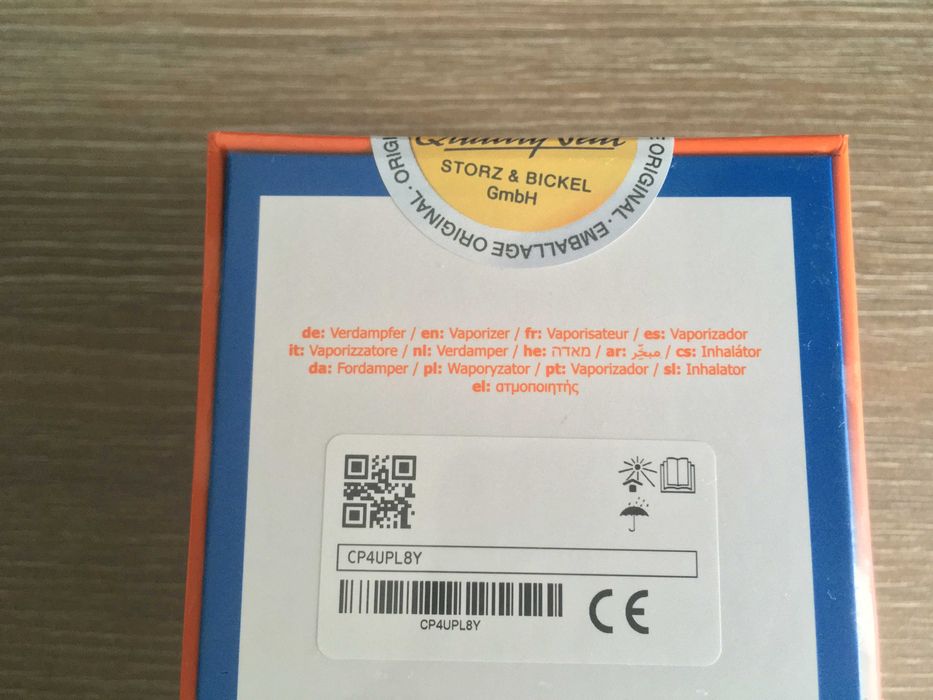 vaporizator Crafty+ de la Storz & Bickel, nou sigilat, garantie