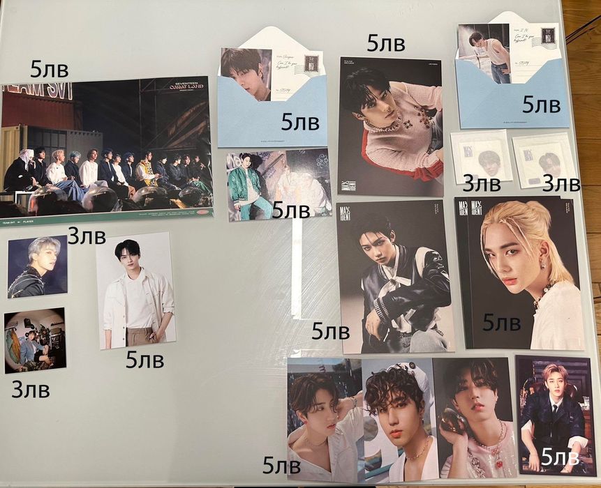 Kpop албуми и картички, Seventeen, enhypen, stray kids,black pink,etc2