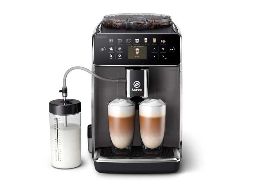 Кафеавтомат Saeco GranAroma SM6582 с автоматичен разпенване на мляко