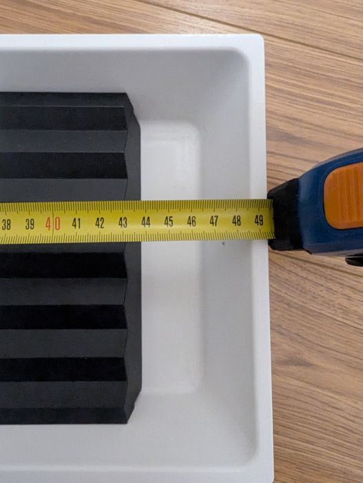 Organizator cutite IKEA + tava