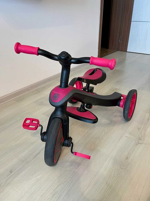 Tricicleta Globber Explorer 4 in 1 Roz