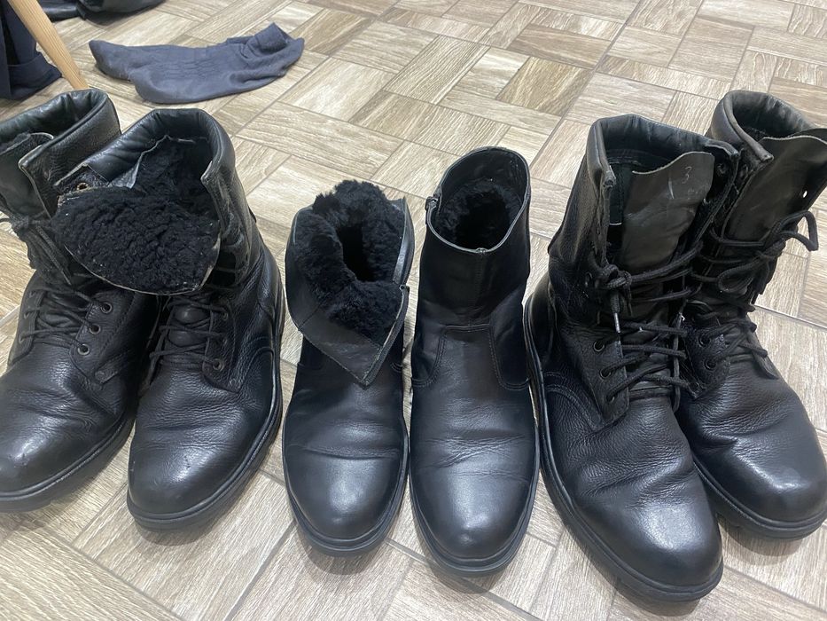 Мужские сапоги  и берцы