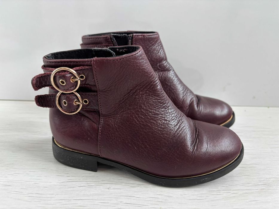 Детски кожени ботушки за момиче ZARA, PROTETIKA, PRIMIGI, р. 28 27 24