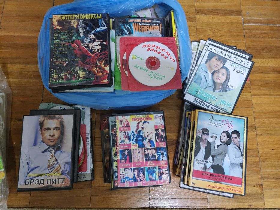 DVD диски в хорошем состоянии