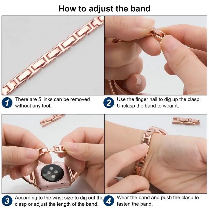 ПРЕМИУМ метална каишка за Apple Watch ULTRA/SE/11/10/9/8/7/6/5