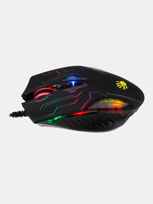 Проводная игровая мышь Bloody Q50 BATTLEFIELD/Q81Neon X'Glide Gaming+/