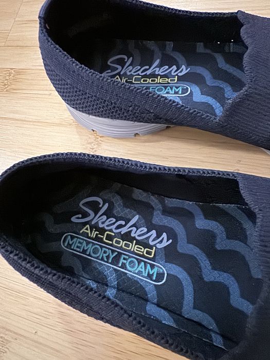Adidasi balerini Skechers albastru