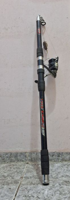 Въдица TELE CARP 3.90 + Макара