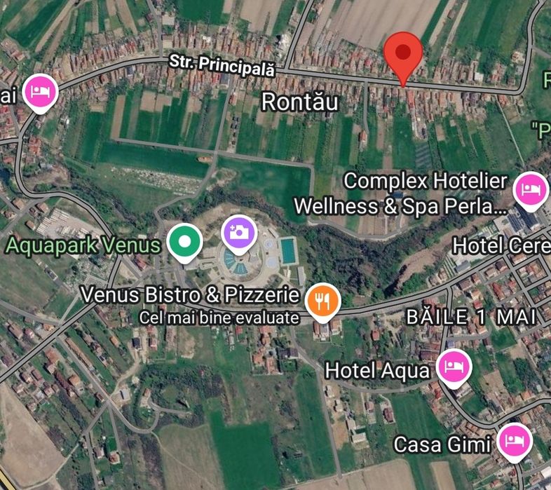 Vand casa cu anexe si teren generos in satul Rontau.