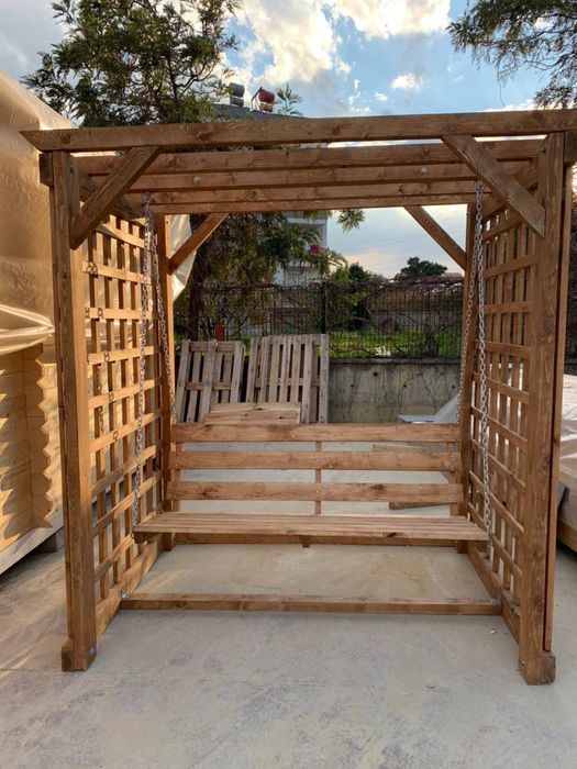 Качели, беседки, шезлонги и т.п.  из пиломатериала На заказ