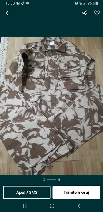 Vind tinuta militara