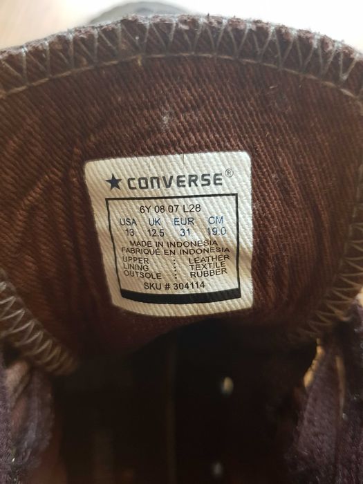 Tenisi Converse All Star pentru copii marimea 31
