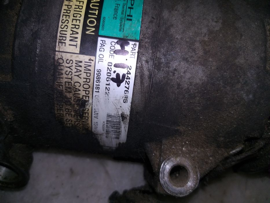 Compresor aer Opel Astra H,cod 9986181,6561047,24427685 si conducta ac