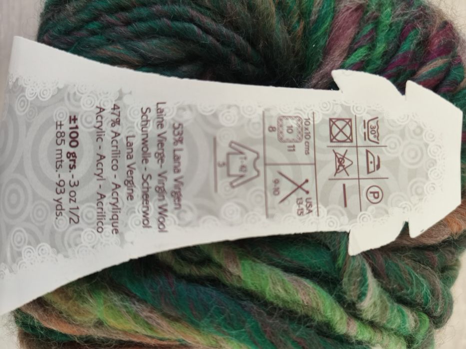 Fire groase tricotat/crosetat Katia Ushuaia