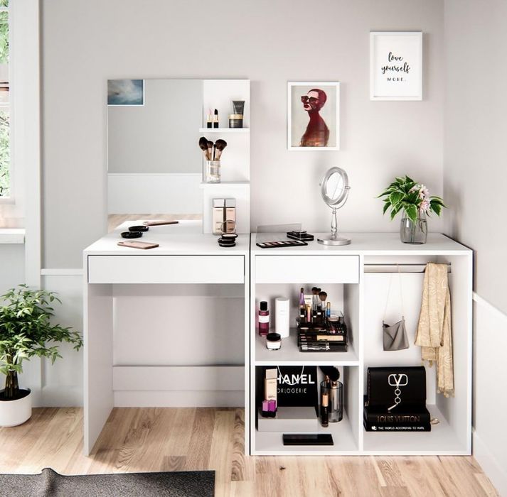 Шкаф Vicco с чекмедже и лост за закачалки 3293