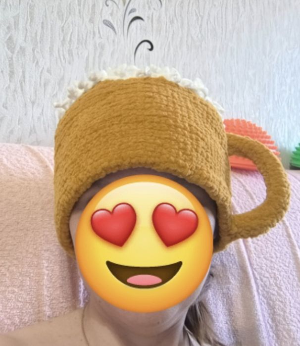 Шапка для бани новая.