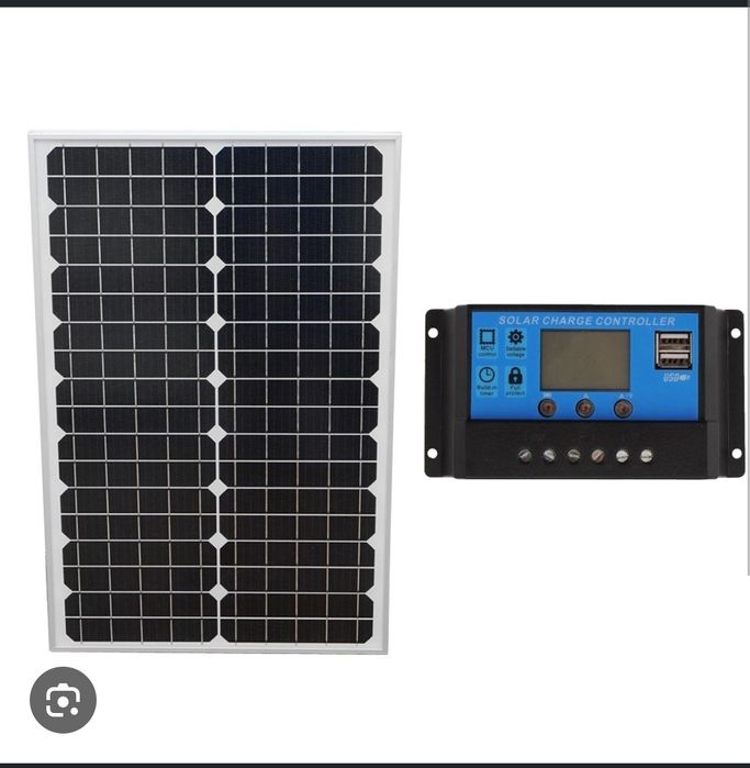Kit panou solar cu regulator