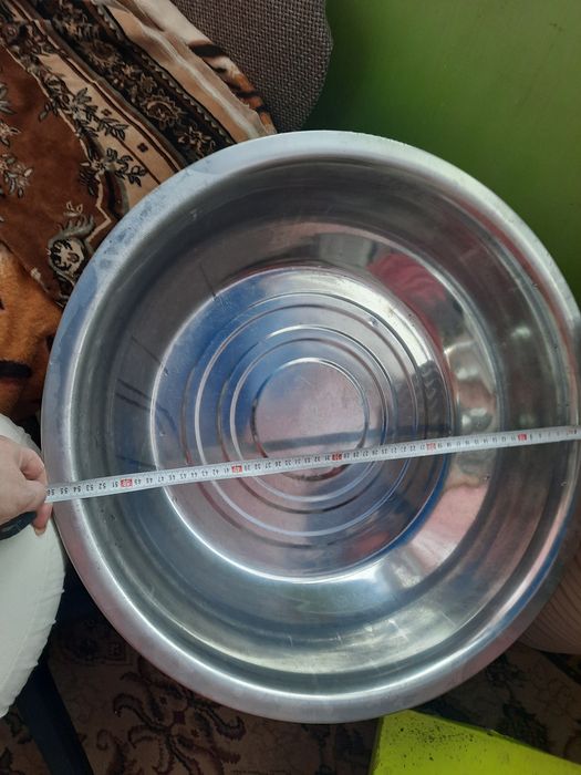 Таз большой нержавейка 2 шт