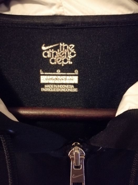 Trening dama Nike Original , negru/alb cu gluga