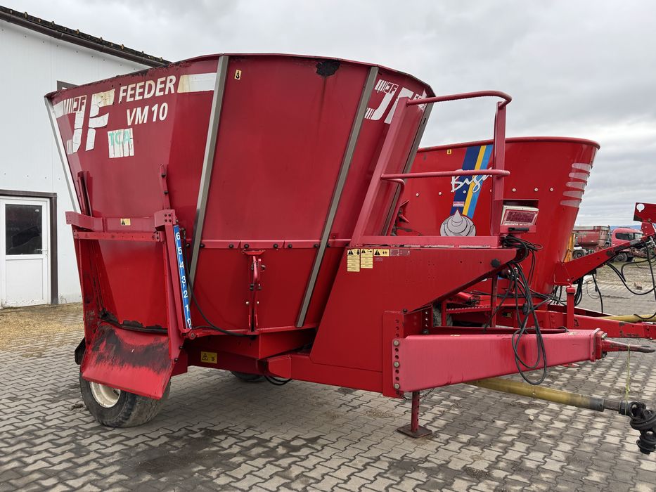 Remorca tehnologică /furajeră /Siloking/ Stoll 10 m3