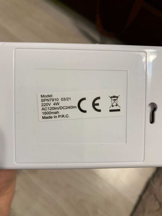 Lampa EXIT 60 LED Urgenta