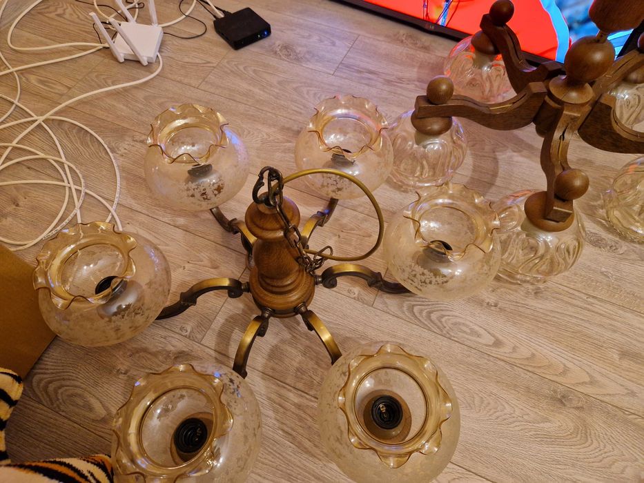 Абажур ,немски  шестица