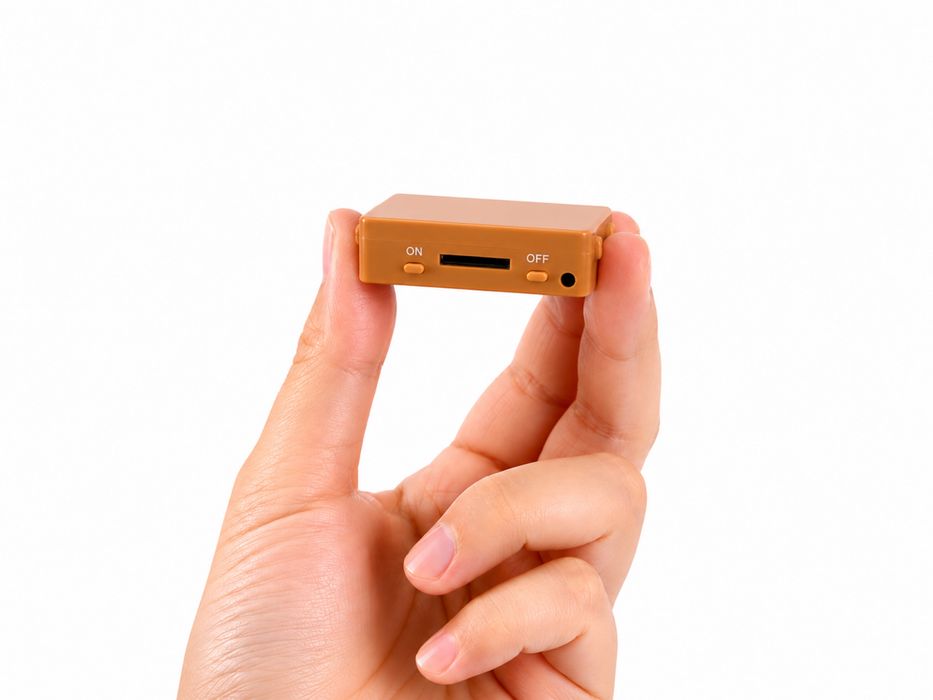 Cutiuta GSM cu Casca de Copiat Nedetectabila Raspuns AUTOMAT Fara Tel
