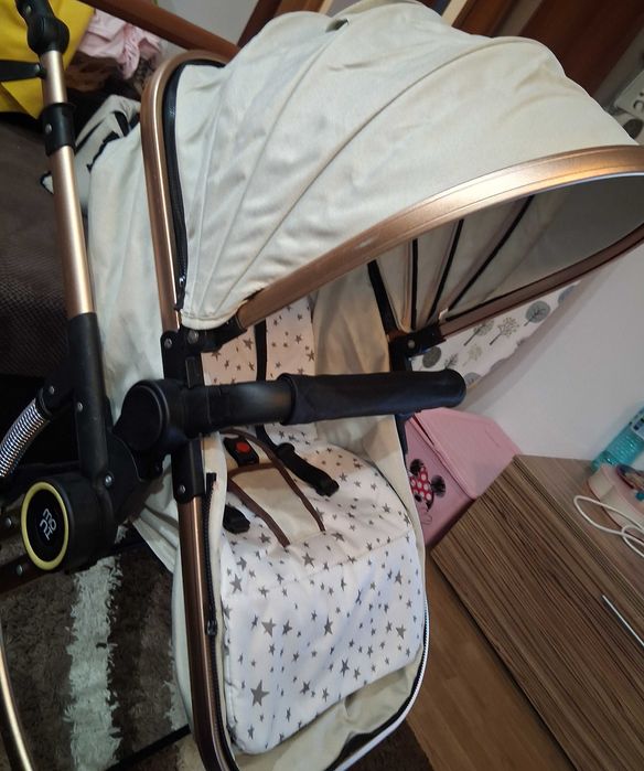 Бебешка количка 3 в 1 Polli Moni 0-36m