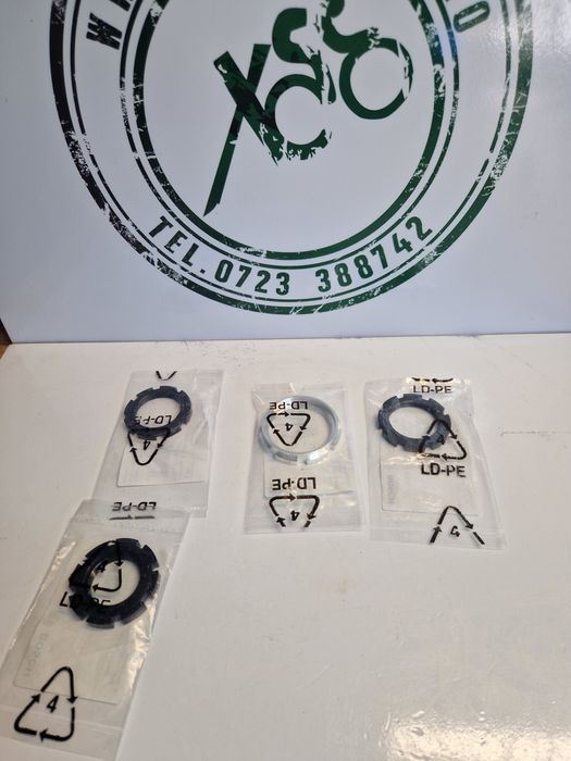 Flansa filetata lockring  pentru fixare foaie pedalier bicicleta elect