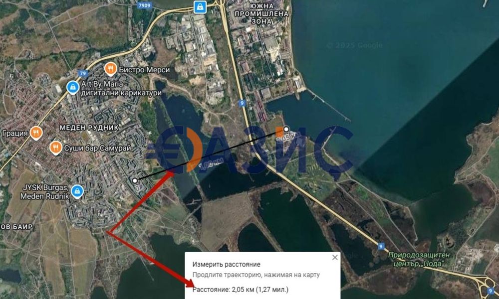 Продава се Двустаен апартамент в Бургас, Меден рудник - зона Б - 78 кв.м за 901 €/кв.м - Снимка #11