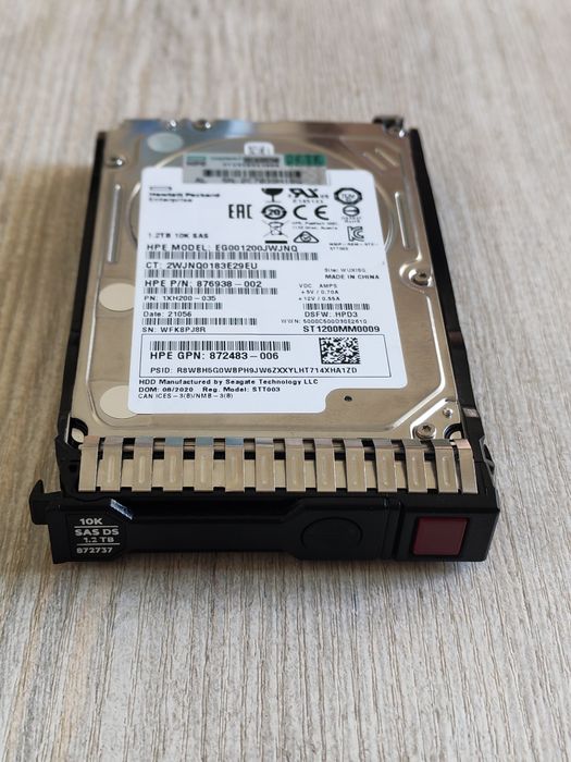 серверный SAS HDD HPE / Seagate 1.2TB 10K