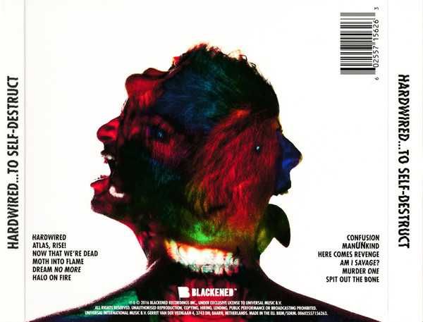 2xCD Metallica - Hardwired...To Self-Destruct 2016