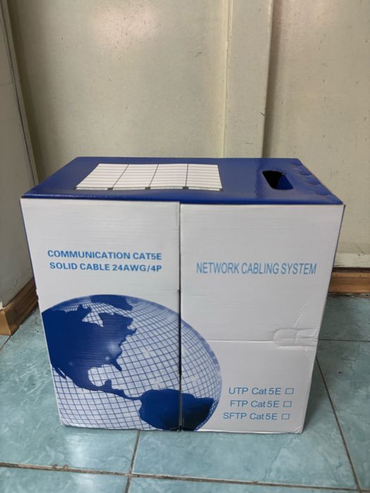 Сетевой кабель UTP cat 5e(интернет,LAN, патчкорд)