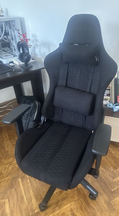 Scaun Gaming / Suport Lombar / Cotiere Ajustabile