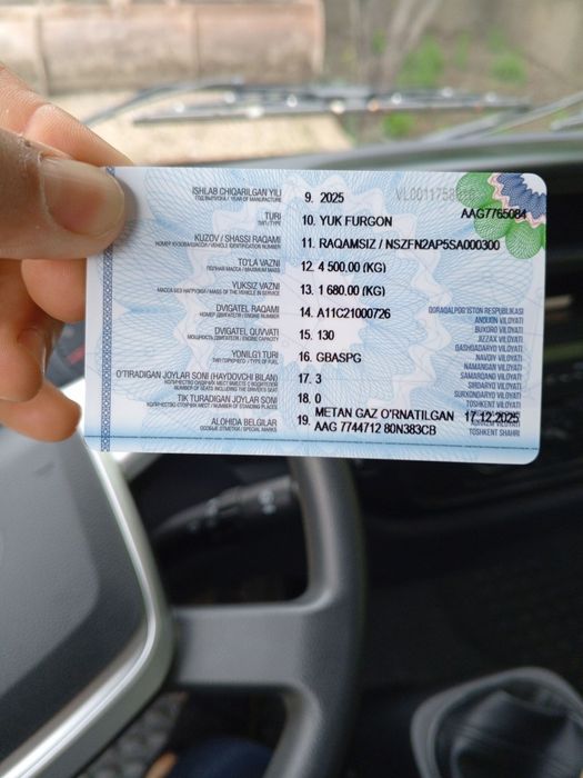 Faw tiger yuk furgon sotiladi