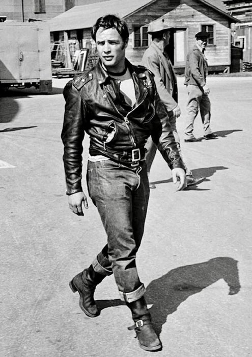 Кожено яке, рокерско