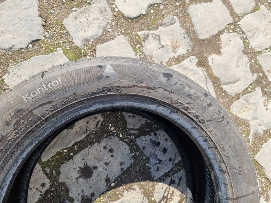 4 Anvelope de VARA 175.60.15 'Hankook' ; stare foarte buna