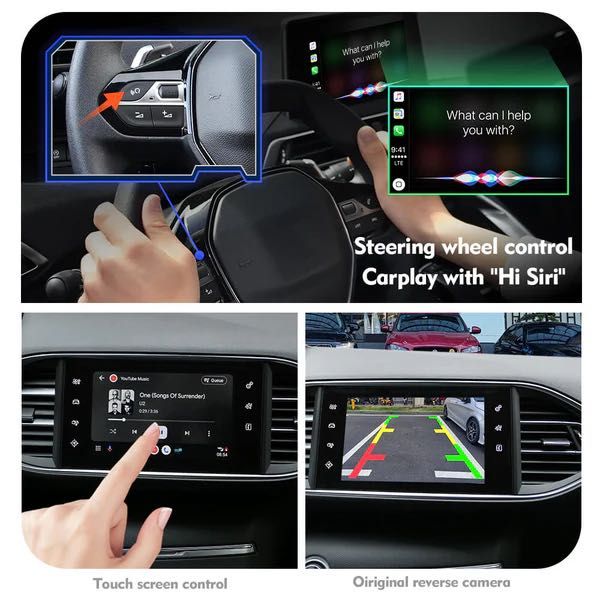 Wireless Carplay Android auto за Peugeot / Citroen