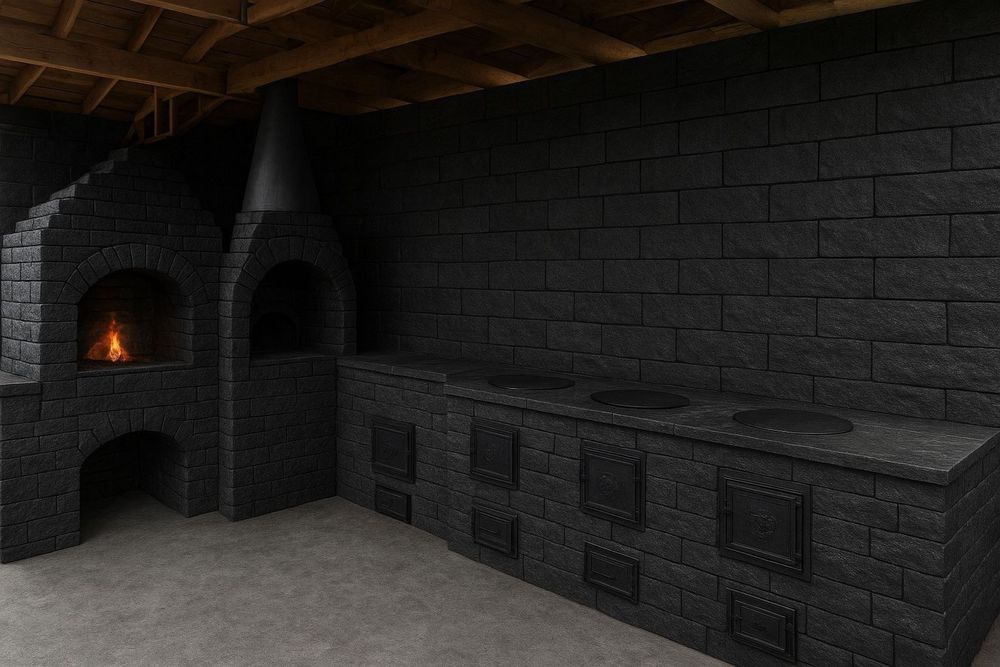 Строю летние кухни в комплексе с помпейской печью