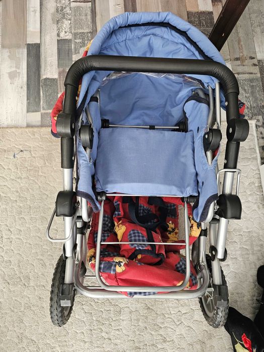 Детска количка за кукли с бебе и аксесоари