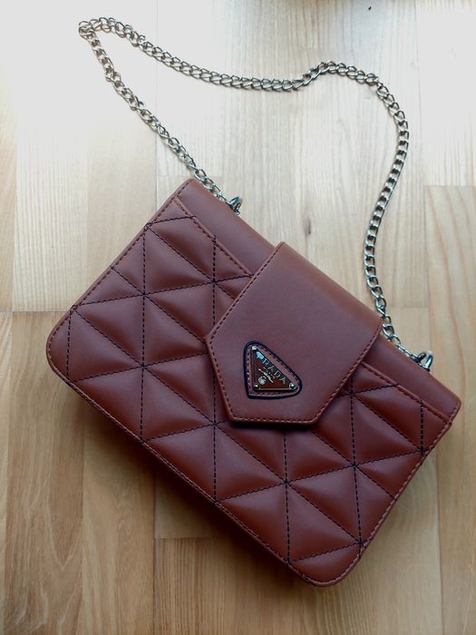 Geantă Prada cafenie