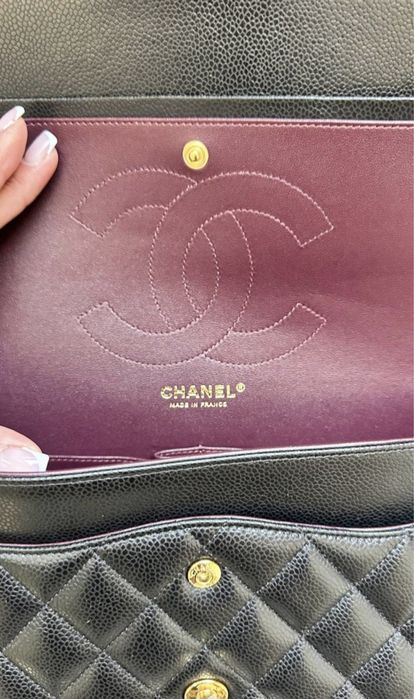 Chanel  2.55 classic 30 cm caviar