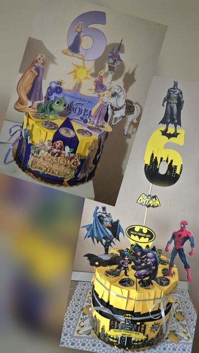 Хартиена торта за рожден ден индивидуална