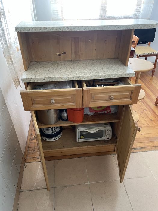 Продавам кухненски барплот от чам ръчна изработка