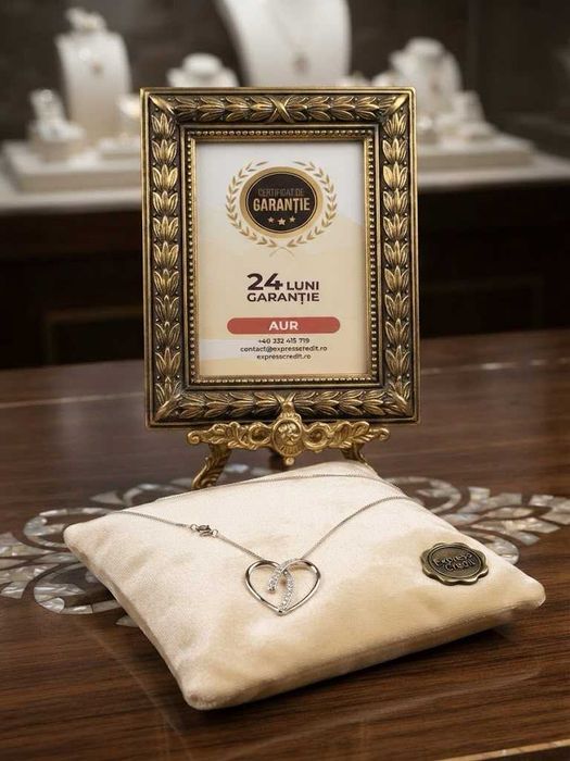 (AG41) Colier aur, 14k B51711 Certificat de garantie