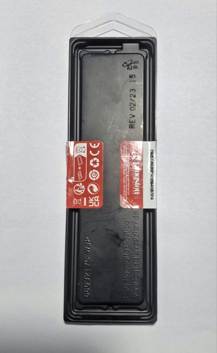 RAM Kingston 16GB DDR4 3200MHz CL22, Nouă/Sigilată (KVR32N22D8/16)