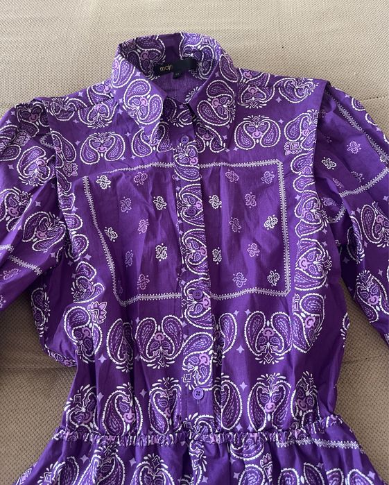 Флорална рокля от колекцията на  Maje