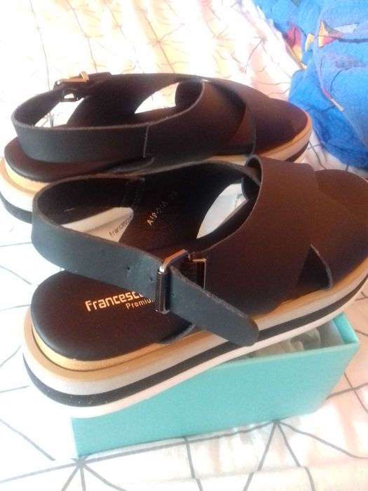 Sandale de dama din piele naturala Francescomilano